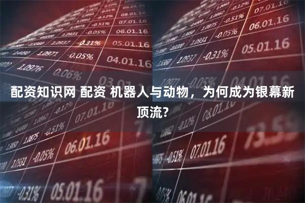 配资知识网 配资 机器人与动物，为何成为银幕新顶流?